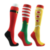 HY Equestrian Equestrian Festive Feet Christmas Socks (Pack of 3)